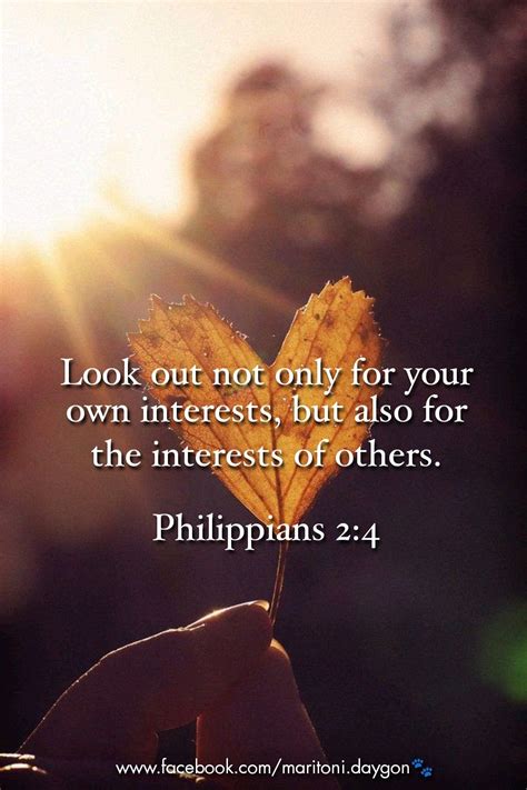 Philippians 2:4.